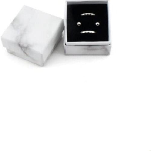 Jewery Organizer Box Rings/Earrings/Bracelet necklace Storage Small Gift Box DIY craft Display Case Package Wedding/etc Wh