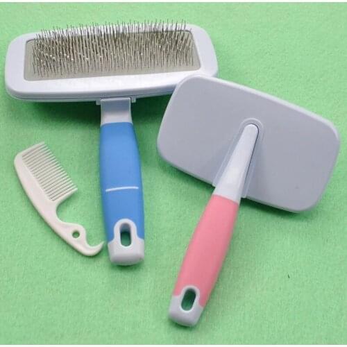 Dog Hair Removal Comb Grooming Cats Comb Pet Products Cat Flea Comb Pet Comb for Dogs Grooming Toll Hair Brush Trimmer