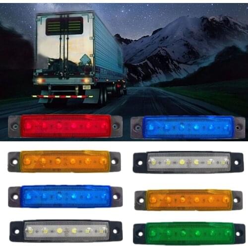 12-24V LED Truck Car Lights Warning Fog Parking Lighting Side Clearance Lamp Tail Reverse Turn Signal Lamps Outdoor Accessories