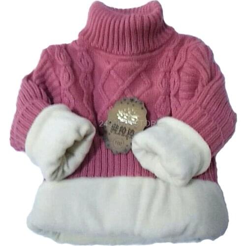 Boys Girls Cold Winter Thick Warm Sweater School Children Sweater Clothing Kids Knitted Cardigan Christmas Sweaters Outwear