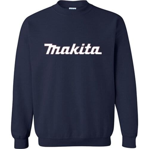 Spring Winter Makita Men Tools Hoodies Autumn O-Neck Jacket Cotton Sweatshirt Male Women Pullover Sweatshirts Large Size M-XXL
