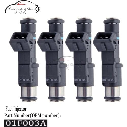 4pcs/set OEM 1984E2 01F003A Fuel Injector For Peugeot 206 307 406 Citroen C4 C5 C8 Evasion Jumpy Xsara 2.0