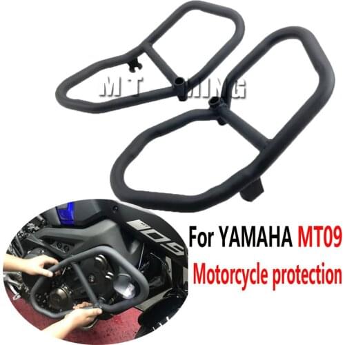 Crash Bar Protector For YAMAHA MT09 Tracer 900 GT MT FJ 09 FJ09 2015 2016 2017 2018 2019 Motor Engine Guard Protective Bumper