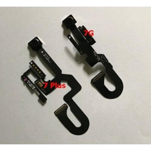 10pcs/Lot Front Camera Proximity Light Sensor Flex Cable For IPhone 7 8 Plus 5.5'' 7+ Facing Small Cam Replacement Parts