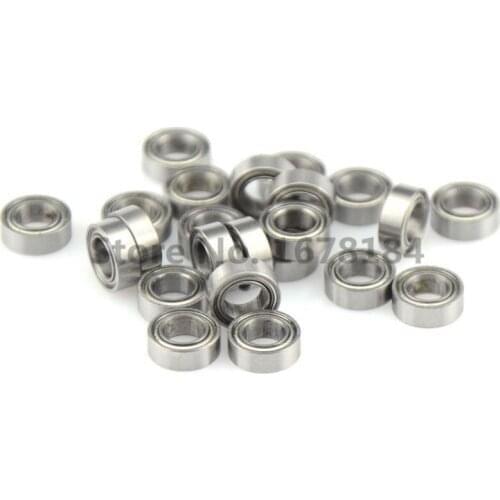 20-100pcs MR52ZZ MR62ZZ MR63ZZ MR72ZZ MR73ZZ MR74ZZ MR83ZZ MR84ZZ MR85ZZ Deep Groove Ball Bearing Metal Shield Model Bearing