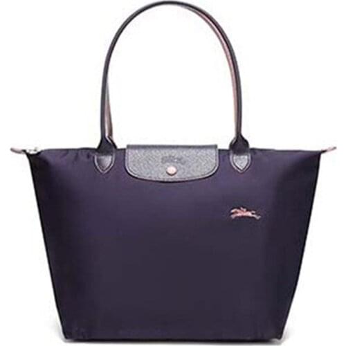 2021 New Fashion Casual Tote Bag Ladies Folding Storage Nylon Shopping Bag All-match Shoulder Purses and Handbags Luxury Cc Gg