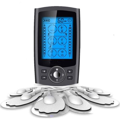 24 Modes TENS Acupuncture Massager Device Tance For Pain Relief Therapy Electronic Pulse Massager EMS Electric Muscle Stimulator