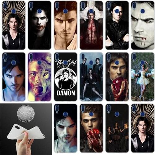 Cover Phone Case Vampire Diaries Damon Ian Somerhalder For Huawei Honor 30 20 10 9 Lite 9a 8a 7a pro 8x 10i 30s