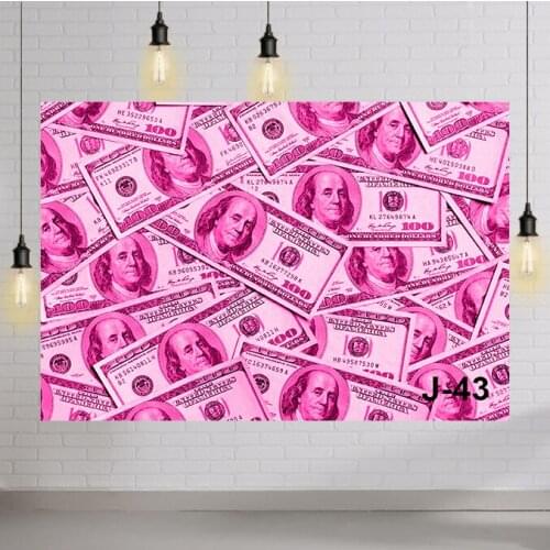 Photography Backdrops American Dollar Money Photo Background Portrait Dollar Backdrop for Photo Booth Studio Props