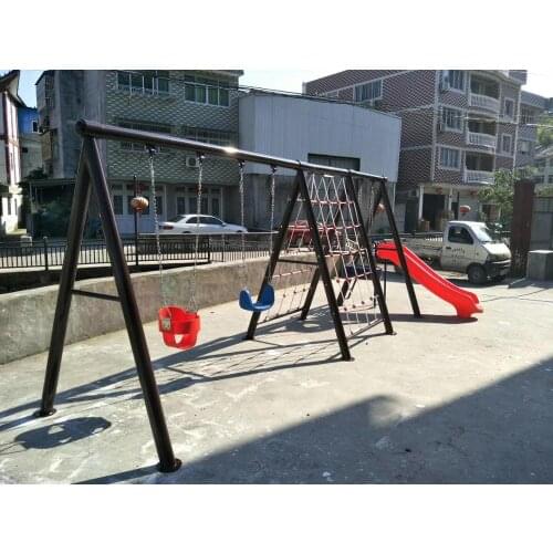Outdoor baby swing chair playground childrens plastic slide garden toys seat kids monkey bars set children child swing nest 102
