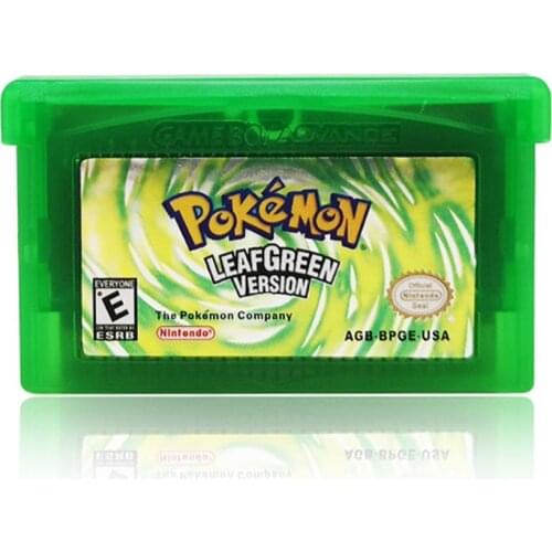 Video Game Cartridge Console Card 32 Bits Pokemon Emerald FireRed LeafGreen Ruby Sapphire /USA For GBA#1