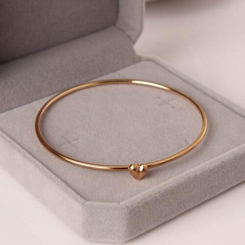 Pulseira Feminina Han Edition Classic Contracted Bracelet Wholesale High Quality Sweet Hearts For Bracelets Jewelry