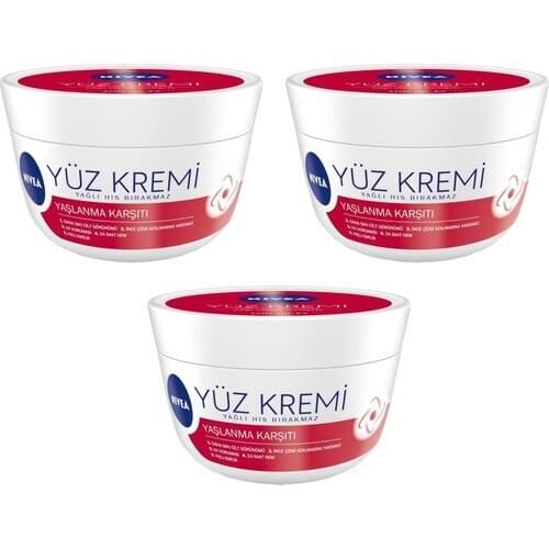 Nivea Anti-Aging Face Cream 100 ml x 3 PCs