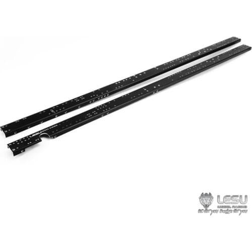 LESU 1/14 CNC Metal Chassis Rail 700 6*6 for RC Hydraulic Hino Tractor Truck Model TH02370-SMT3