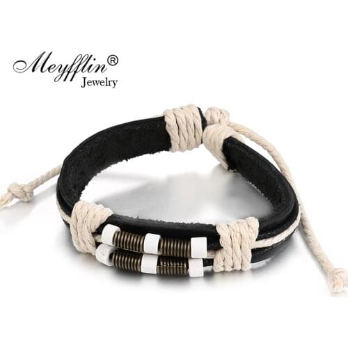 Meyfflin Black Bracelets