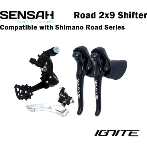 SENSAH IGNITE Road Bike Shifter 2x9 Speed Brake Lever Bicycle R7000 Tiagra sensah empire pro sensah groupset 105