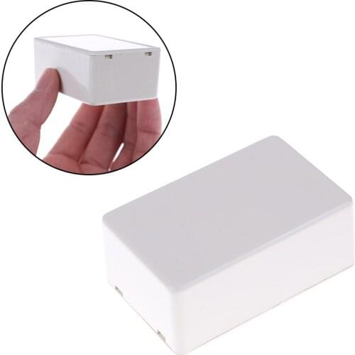 Plastic Waterproof Cover Project Electronic Instrument Case Enclosure Box 70 X 45 X 30mm White