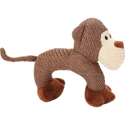 Plush Toys Interactive For Small Medium Pet Chew Teeth Cleaning Toys
