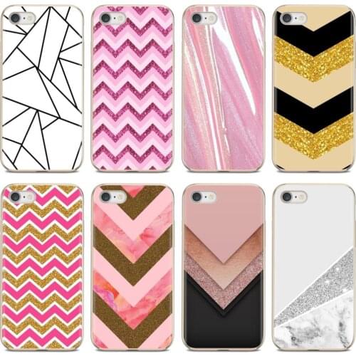 For Huawei Y6 Y5 2019 For Xiaomi Redmi Note 4 5 6 7 8 Pro Mi A1 A2 A3 6X 5X 7A Enjoy Silicone Phone Case Stripe Marble