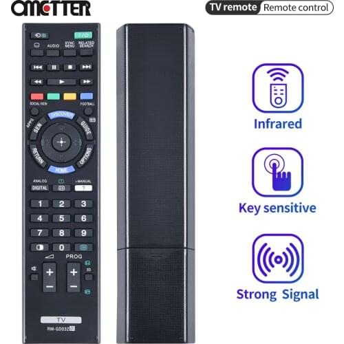 Suitable for Sony TV remote control RM-GD032 general RM-GD030 RM-GD033 RM-GD031 KDL55X9000B KDL60W850B KDL26EX550 KDL40EX650
