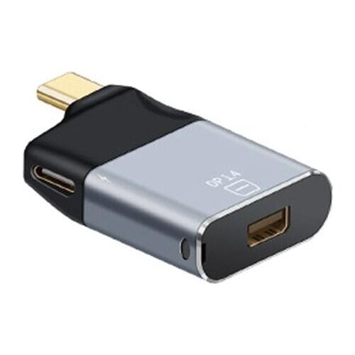 Type-C Male to Female Adapter Type-C Cable Support Converter PD 3.0 Charging Port