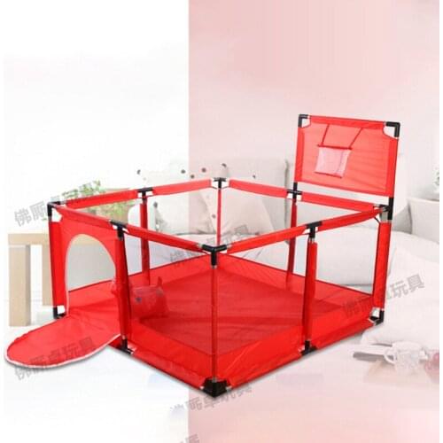 Enlarge Childrens Play Fence Baby Toddler Fence Ball Pool Fence Safety Eco-friendly kids playground Outdoor Garden Accessories