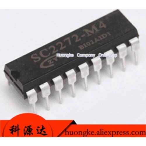 10PCS/LOT SC2272-M4 SC2272-M6 DIP-18 decoder chip