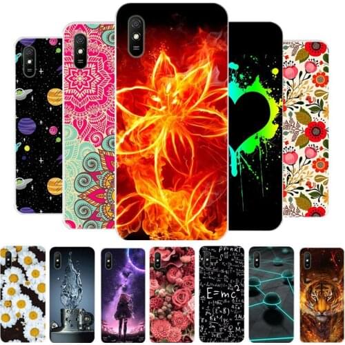 6.53" For Xiaomi Redmi 9A Case Silicone TPU Soft Back Cover For Xiaomi Redmi 9A Phone Case on Redmi 9 A Redmi9A 9A Case Coque