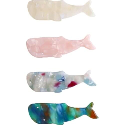 Mi Dairy Brand 2020 new arrival Ocean Series whale barrettes lovely Beautiful alligator clips hairpin