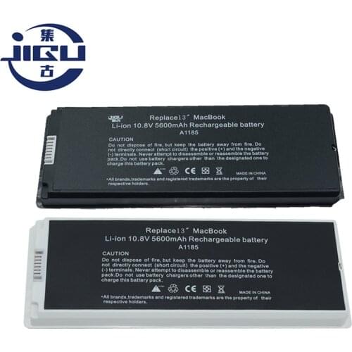 JIGU Laptop Battery For Apple MacBook 13" A1181 MA472 MA701 A1185 MA566 MA566FE/A MA566G/A MA566J/A Black