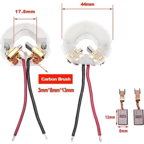 Carbon Brush Holder Carbon Brush Card Assembly for Carbon Brush Driver Matched Accessories Replacement