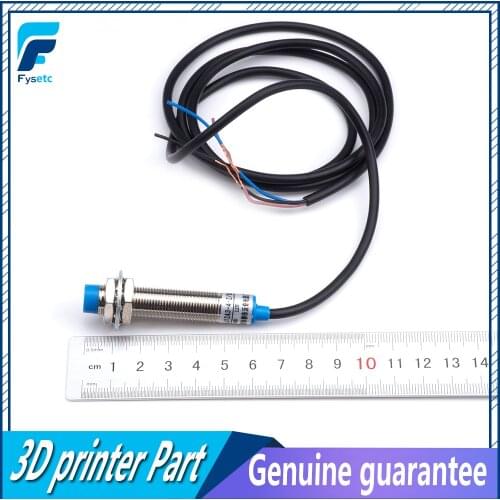 2pcs 3D Printer Parts LJ12A3-4-Z/BX Inductive Proximity Sensor Detection Switch NPN DC6-36V 4mm Normally Open proximity switch