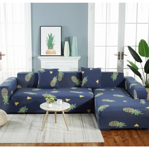 New Sofa Cover Elastic Couch Cover for Sofa Sectional L Shaped Sofa Cover Chaise Longue Stretch Sofa Slipcover for Living Room