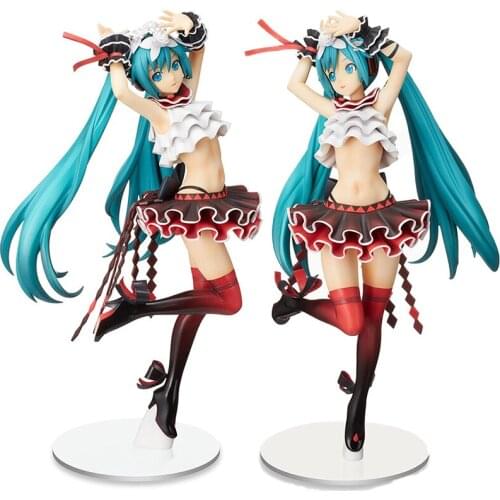 Anime Hatsune Miku Figure model doll desk car decoration birthday Christmas gift collection toy cute girlish style