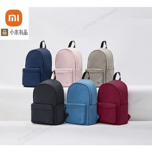 Xiaomi 90 points youth simple fashion colorful sports bag 15L unisex travel camping college backpack smart home