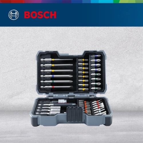 BOSCH Screwdriver Head Set 43 pieces Bit kit Power Screwdriver Electric Drill Home DIY Screwdriver Head Set Rainbow Magic Box