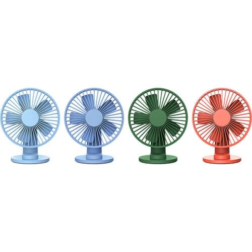 Xiaomi VH " Tan " Desktop Clip Fan 6 inches Invisible Clip Mini Fans with 2000mAh Battery USB Dual Power Supply 3 Wind Speed Fan