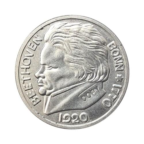 German 1920 50 Pfennig coin copy 25.7mm