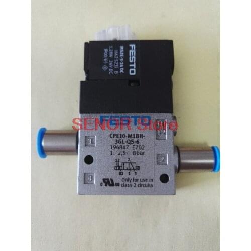 New original solenoid valve CPE10-M1BH-3GL-QS-6 196847