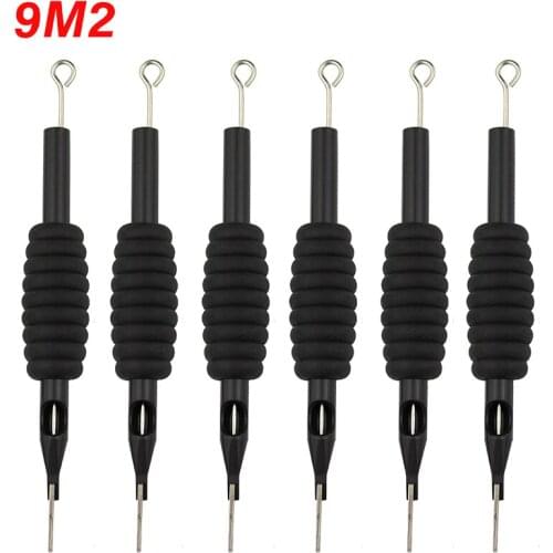 OPHIR 6PCS/Lot 5M2 Sterile Disposable Tattoo Nozzle Needle Tips and Tube 3/4 Grip _TA110(5M2)-6x
