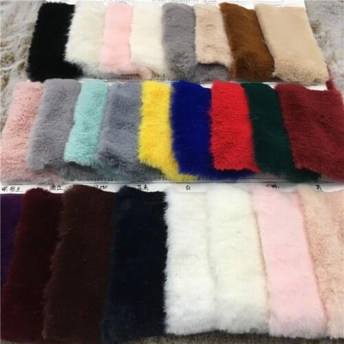 85cm*160cm 10MM Hight Faux rabbit hair High grade plush faux fur fabric for winter coat faux rabbit hair cloth tissue for DIY