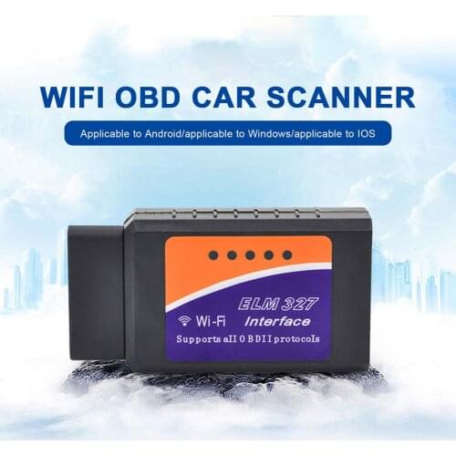 WiFi OBD2 Car Scanner Smart Vehicle Diagnostic Code Reader Tool Applicable To Android/ Applicable To Windows/ Applicable To IOS