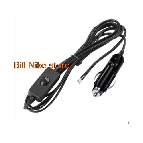 Charger Cigarette Lighter Splitter Dual USB Output 12V-24N 15A Fast Charge Phone Adapter Cigar Lighter DC Extension cord 3 m