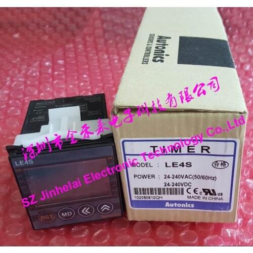 100% Authentic original LE4S AUTONICS Time relay TIMER счетчик гейгера реле времени