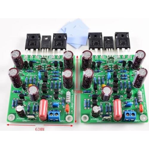 2pcs new Class AB MOSFET IRFP240 IRFP9240 L7 Audio HIFI Power Amplifier DUAL-CHANNEL 300W to 350WX2 Amplifier Board