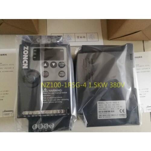 Brand new ZONCN inverter NZ100-1R5G-4, 1.5KW 380V, NZ100-1R5G-2 warmly for 1 year
