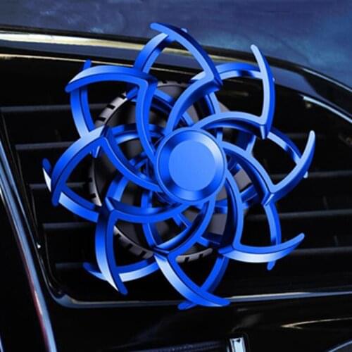 Car Air Freshener Auto Fragrance Bidirectional Rotation Car Perfume Deodoran Diffuser Interior Accessories Decoration Ornament