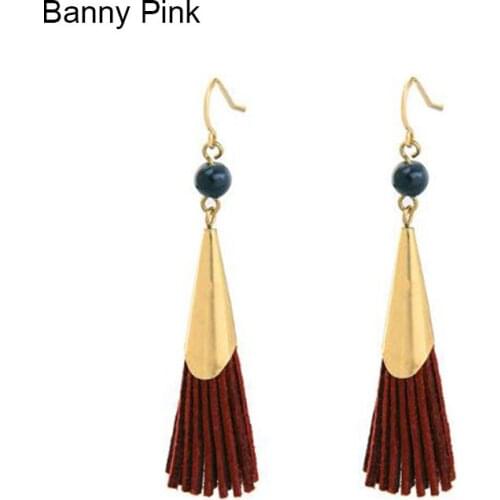 Banny Pink Dangle Earrings