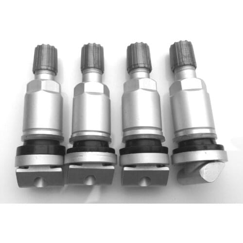 4pcs Aluminum TPMS Tire Valve for LAND ROVER CHRYSLER VOLVO Alloy Tubeless Valve for Tyre Pressure Monitor System Sensor Repair