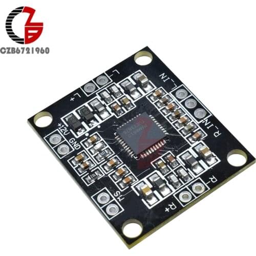 2x15W Power Amplifier Board PAM8610 Digital Dual Channel Stereo Class Amplifier Board Module for Arduino DC 7V-15V